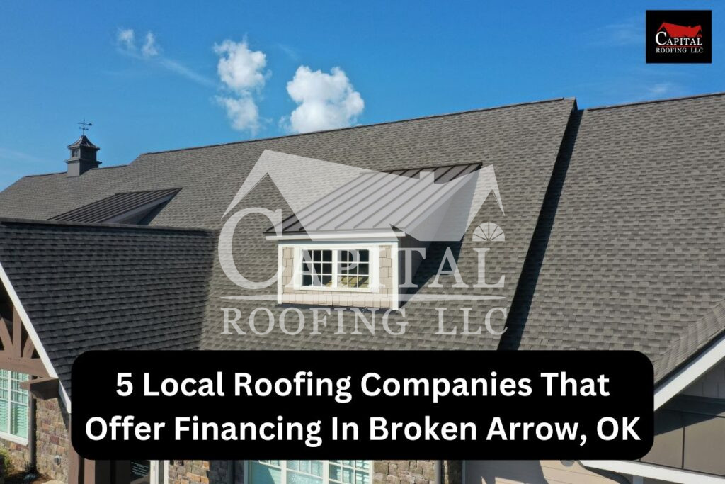local roofing companies that finance
